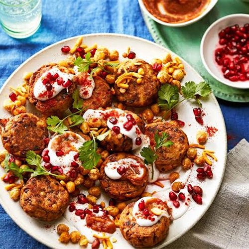 Aloo Tikki Chaat